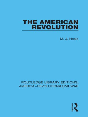 cover image of The American Revolution